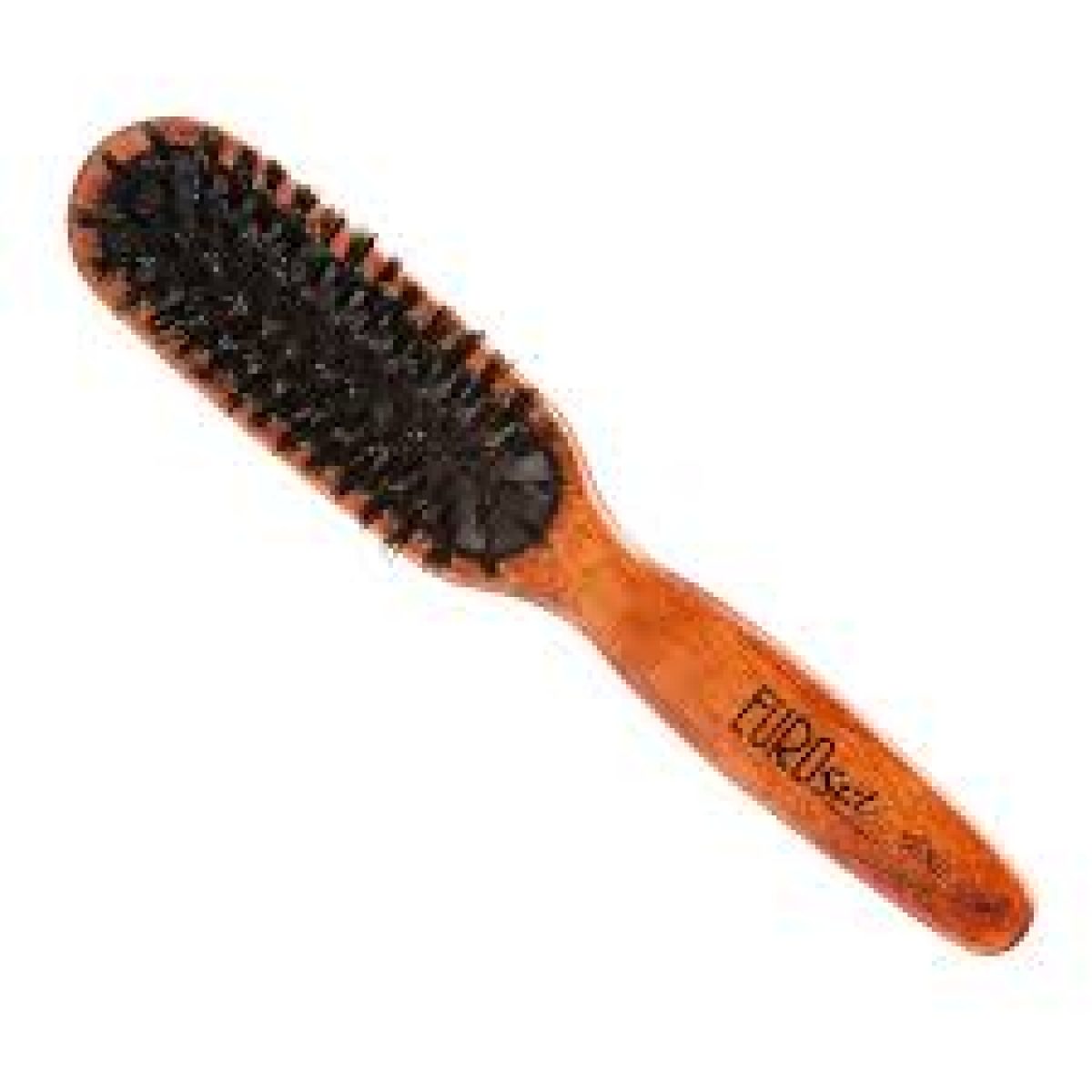 Eurostil Plano Caballero Cepillo Puro Jabali – Naturhaar-Bürste, 1 Stück, Für Die Haarpflege