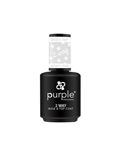 Base coat y Top coat Purple 2 Way