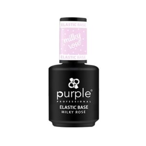 Elastic Base Milky Rose Purple
